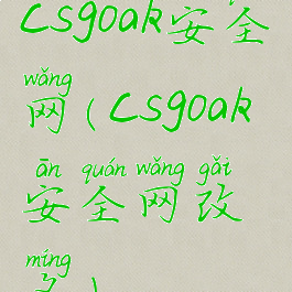 csgoak安全网(csgoak安全网改名)